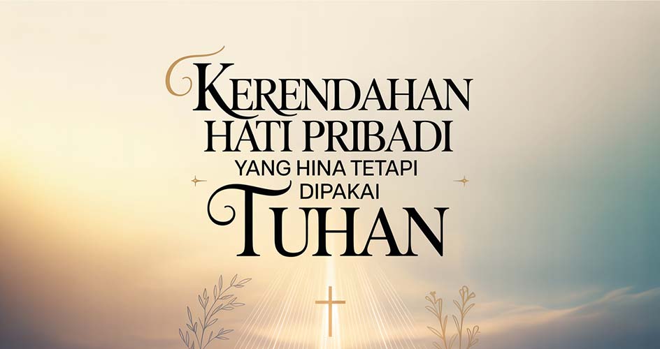 Pribadi Yang Hina Tetapi Dipakai Tuhan